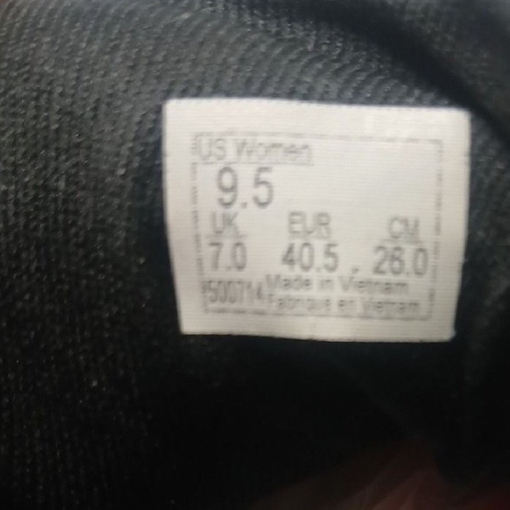 Vans Ward Sneakers Womens 9.5 Black Grey Leopard Print Suede Low Top Skate Shoes - Picture 8 of 8
